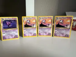 Sabrina’s Haunter Lot (4 Cards) - Gym Challenge - Pokemon - 55/132 & 58/132 - Image 1