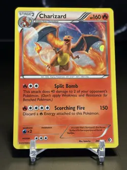 Pokemon TCG Charizard Boundaries Crossed Holo Card 20/149 Cosmo - Image 1