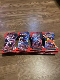 Pokemon TCG DESTINED RIVALS Sleeved Booster Packs New Sealed Lot of 20 Packs - Image 1
