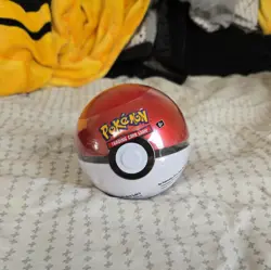 Pokemon TCG Poke Ball Tin - Includes 3 Booster Packs & Coin - SEALED - Image 1