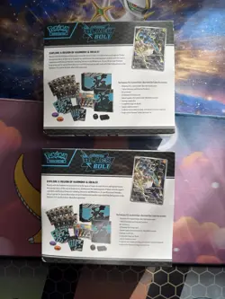 2 X Pokemon TCG Scarlet & Violet Black Bolt Elite Trainer Box ETB FACTORY SEALED - Image 2