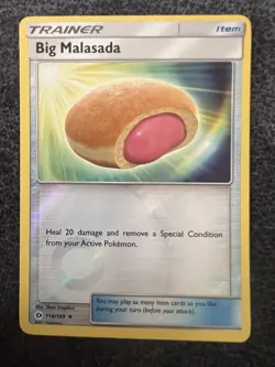 Big Malasada 114/149 Uncommon Reverse Holo Pokemon Card NM - Image 1