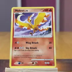 2009 Pokemon Platinum Supreme Victors Moltres 36/147 Nm - Image 1