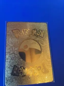Pokemon Charizard GX Gold Foil Fan Art Collector Card - 190 HP - Image 3