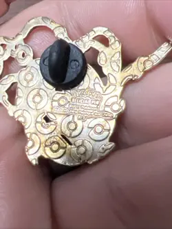 Mega Rayquaza Collector's Pin 2015 Metal Enamel Pin Roaring Skies Pokemon TCG - Image 3