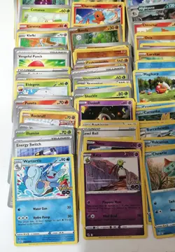 Large 242 Cards Pokemon Game Cards Mixed Bundle - Image 5