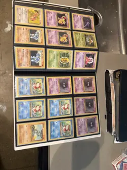 Pokemon Binder Full Of Vintage Cards Most In Near Mint Condition *350+ Cards* - Image 2
