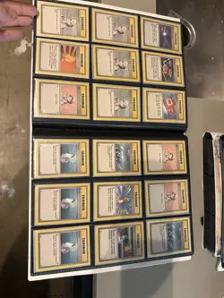 Pokemon Binder Full Of Vintage Cards Most In Near Mint Condition *350+ Cards* - Image 4