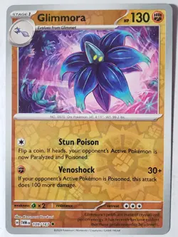 REVERSE HOLO Glimmora 109/167 NM / M - Twilight Masquerade Pokemon Card - Image 1