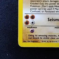 Pokemon TCG Machamp Base Set 8/102 1st Edition Holo Rare NM - Image 5