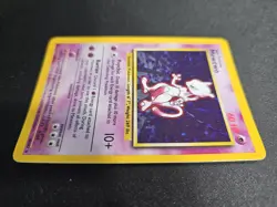 Mewtwo 10/102 Holo Rare Base Set 1999 Pokemon Card - Vintage WOTC Pokemon TCG - Image 4