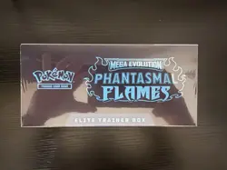Pokemon TCG Mega Evolution Phantasmal Flames Elite Trainer Box ETB - Image 3