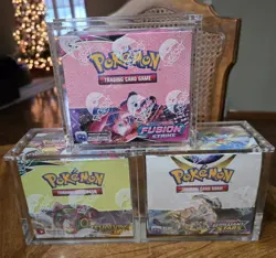 NEW Pokemon Booster Box x 3 - Evolving Skies/ Fusion Strike/ Brilliant Stars - Image 1