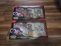 Pokemon TCG Paldean Fates Great Tusk Iron Threads Ex Premium Collection (2 Pack) - Image 1