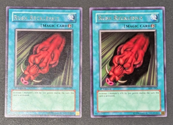 Yugioh TCG Card - 2x Rush Recklessly - MRL-043 - LP - 1st Edition Vintage Rare - Image 1