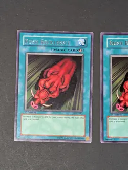 Yugioh TCG Card - 2x Rush Recklessly - MRL-043 - LP - 1st Edition Vintage Rare - Image 3
