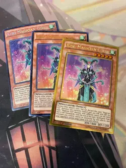 YUGIOH - KIWI MAGICIAN GIRL X3 - MVP1 - MIXED RARITIES - NM - 1ST/UNLIMITED - Image 1