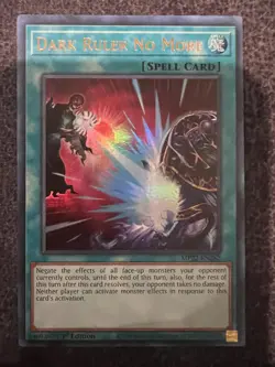 Yugioh Dark Ruler No More MP22-EN262 Ultra Rare 1st Edition NM - Image 1