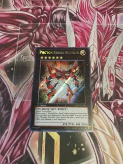 Photon Strike Bounzer GAOV-EN043 1st Edition Secret Rare - Image 1