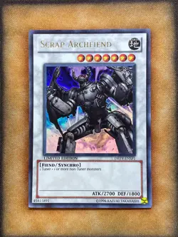 Yugioh Scrap Archfiend DREV-ENSP1 Ultra Rare Limited Edition LP - Image 1