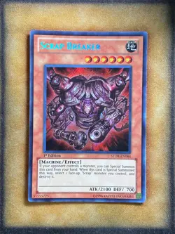 Yugioh Scrap Breaker STOR-EN084 Secret Rare 1st Ed MP - Image 1