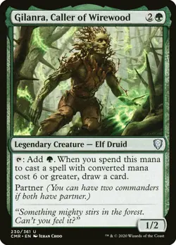1x Gilanra, Caller of Wirewood - NM - Commander Legends - SPARROW MAGIC - Image 1