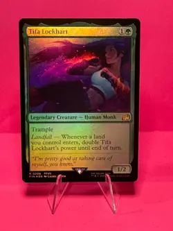 Final Fantasy Magic: The Gathering Tifa Lockhart - foil - nm - Image 1