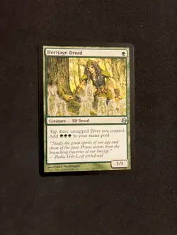 Heritage Druid [Morningtide] Magic MTG Cards LP - Image 1