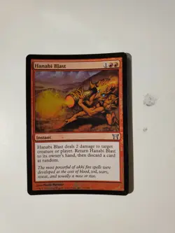 MtG FOIL Hanabi Blast NM/LP x1 - Champions of Kamigawa - Image 1