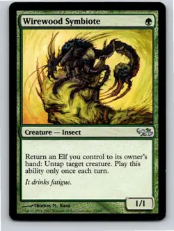 Magic the Gathering Wirewood Symbiote Duel Decks: Elves vs. Goblins MTG - Image 1