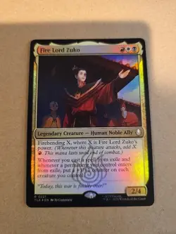 Fire Lord Zuko - MTG - Avatar: The Last Airbender - Foil Rare Card #221 - Image 1