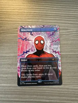 Spider-Man Brainstorm Ink 7019 Hard To Pull - Image 1