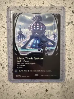 MTG Uthros, Titanic Godcore (Borderless) #285 Edge of Eternities Regular - Image 1