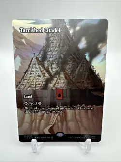 Tarnished Citadel (Borderless) (Foil) - MTG Avatar: The Last Airbender - NM - Image 1