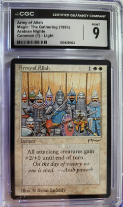 Army of Allah - Arabian Nights 1993 Graded 9 by CGC - Image 1