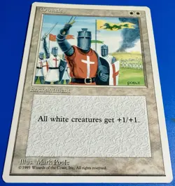 1 BANNED MTG Magic The Gathering Crusades | Fourth Edition 4ED | NM - Image 5