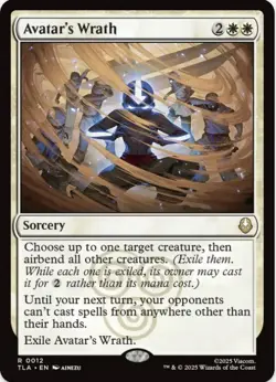 1 x Avatar's Wrath - Avatar: The Last Airbender - LP - MTG - Image 1