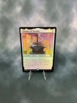 Hammer of Nazahn Commander Masters Foil - Image 1