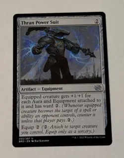 MTG Thran Power Suit - The Brothers' War LP - Image 1