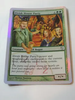 MTG - FOIL - Elvish House Party - Unhinged - NM - Image 3