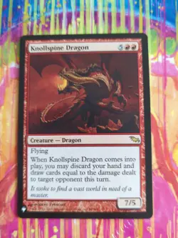 MtG: Knollspine Dragon - Mystery Booster - Non Foil - Near Mint - Image 1