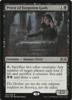 Priest of Forgotten Gods R Ravnica Allegiance 83 - LP MTG - Image 1