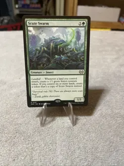 MTG Scute Swarm (Ripple Foil) Foil NM MH3 Commander - Image 1