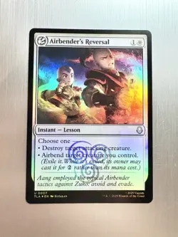 Airbender’s Reversal - 7 - MTG Avatar: The Last Airbender - Uncommon - FOIL - Image 1