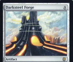 MTG DARKSTEEL FORGE - Magic 2004 DARKSTEEL SUBSET - RARE 110/165 - NEVER PLAYED - Image 1