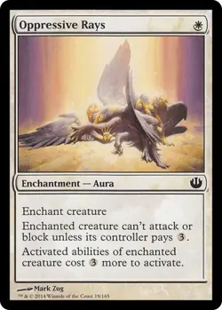 OPPRESSIVE RAYS ~mtg NM Journey Into Nyx Com x4 - Image 1