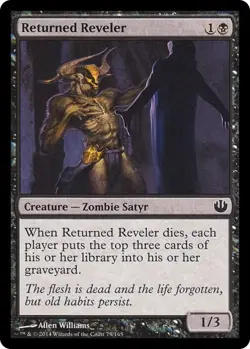 RETURNED REVELER ~mtg NM Journey Into Nyx Com x4 - Image 1