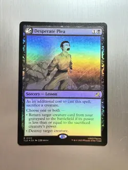 Desperate Plea - 103 - MTG Avatar: The Last Airbender - Rare - FOIL - Image 1