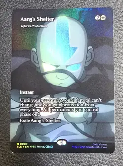 Aang's Shelter - Teferi's Protection (Borderless) Avatar The Last Airbender Foil - Image 1