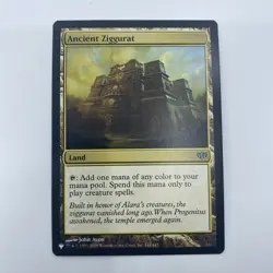 MTG Ancient Ziggurat Conflux LP Land Fixing Tribal Creature Mana Magic Card - Image 1